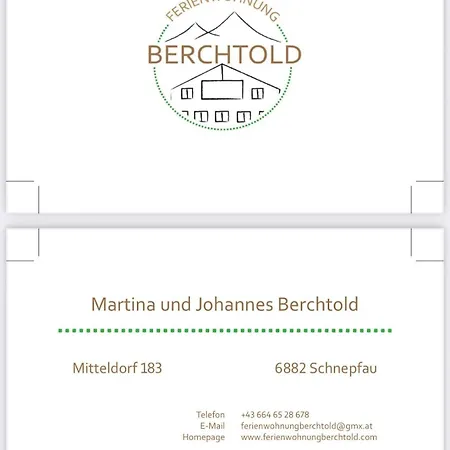 Berchtold Farm stay *